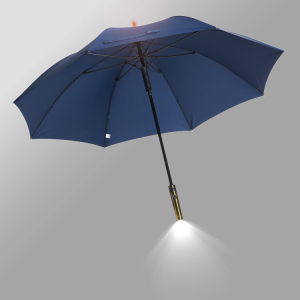 8雨伞暴雨抗风结实超大伞长柄直杆伞糖心LOGO在线观看免费照明灯光双人伞