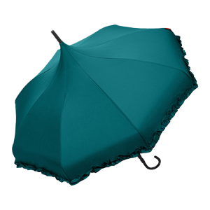 糖心LOGO在线观看免费雨伞高端复古黑柄宝塔伞